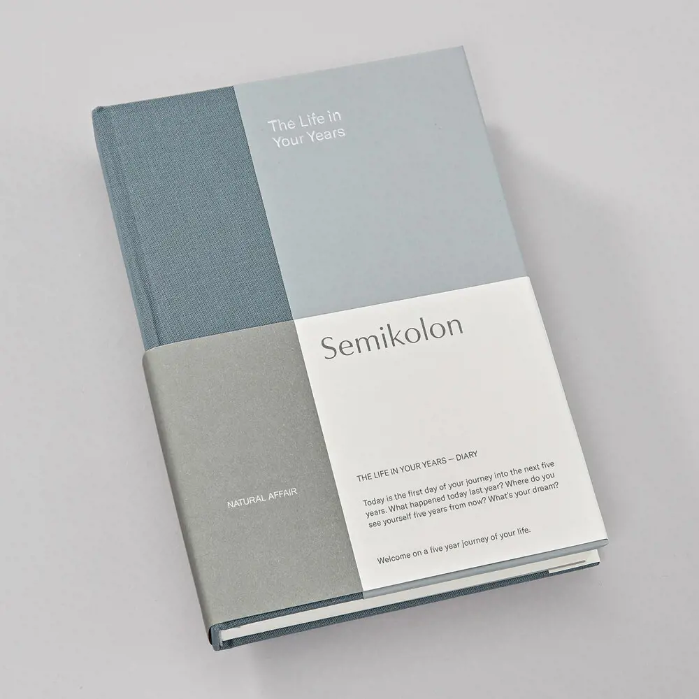 Semikolon The Life in Your Years 5 Year Journal